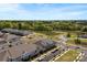 Scenic aerial view showcasing a neighborhood near lush green trees and landscaping at 423 Wescott St # 73, Indian Trail, NC 28079