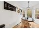 Cozy breakfast nook with hardwood floors, bay windows and natural light at 4380 Timberwood Dr, Gastonia, NC 28052