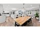 Open living space with modern kitchen, dining area, and comfortable living room at 4522 Woods End Ln, Charlotte, NC 28277