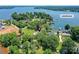 Waterfront property on Lake Norman boasting mature trees and stunning lake views at 4980 Kiser Island Rd, Terrell, NC 28682