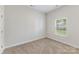 Neutral bedroom with carpet flooring and natural light from window at 4980 Kiser Island Rd, Terrell, NC 28682