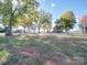 Scenic view of front yard, trees, and lake in background at 4980 Kiser Island Rd, Terrell, NC 28682