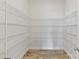 Spacious walk-in pantry featuring white wire shelving at 4980 Kiser Island Rd, Terrell, NC 28682