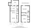 Detailed floor plan showcasing layout with kitchen, living room, bedrooms and total living area at 6354 Old Pineville Rd # F, Charlotte, NC 28217