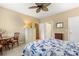 Bedroom featuring comfortable sleeping area with an armoire and easy access to multiple rooms at 744 Ledgestone Ct, Tega Cay, SC 29708