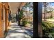 Covered porch and yard at 7816 Wallace Ln, Charlotte, NC 28212