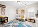Bright bedroom featuring fun decor and a cozy rug, perfect for a  at 9230 Avery Meadows Dr, Charlotte, NC 28216