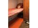 Inside the RV with bunk beds at 128 Twin Bluff Trl # C52, Mount Gilead, NC 27306