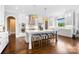 Gourmet kitchen with a large center island, pendant lighting, and state-of-the-art appliances at 1311 Sunnys Halo Ln, Waxhaw, NC 28173
