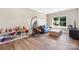 Fun playroom with cozy furniture, natural light and ample toy storage at 1311 Sunnys Halo Ln, Waxhaw, NC 28173