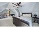 Bright bedroom with a playful area, neutral walls, and stylish furnishings at 15101 Sharrow Bay Ct # 12, Huntersville, NC 28078