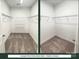 Main bath features two walk-in closets with ample shelving space at 280 Gilead Rd, Huntersville, NC 28078