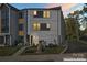 Well-lit building showing the exterior of the home with modern architectural details at 3437 Byrnes St, Charlotte, NC 28205