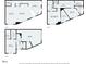 Floorplan featuring layout of a home with dimensions for each room at 3437 Byrnes St, Charlotte, NC 28205