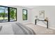 Bright bedroom with natural light, modern decor, and a calming color palette at 3441 Byrnes St, Charlotte, NC 28205