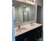 Modern bathroom featuring double vanity and large mirror at 438 Phifer Rd, Kings Mountain, NC 28086