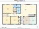 The main level floor plan includes a kitchen, living room, bedrooms and bathrooms at 4896 Birch Cir, Hickory, NC 28602
