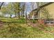 Scenic yard with lush greenery, and a well-maintained lawn at 4896 Birch Cir, Hickory, NC 28602