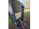 HVAC unit with visible warning labels and connections at 5416 River Falls Dr, Charlotte, NC 28215