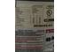 Close up of a water heater label at 5416 River Falls Dr, Charlotte, NC 28215