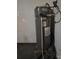 Image of Rheem water heater on a stand at 5416 River Falls Dr, Charlotte, NC 28215