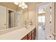 Bathroom featuring double sink vanity with lots of counter space at 11308 Wheat Ridge Rd, Charlotte, NC 28277