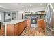 Bright kitchen featuring stainless steel appliances and wood cabinetry at 1197 Fincher Rd, Fort Lawn, SC 29714