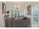 Inviting living room with comfortable seating and bright natural light at 16614 Ruby Hill Pl, Charlotte, NC 28278