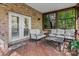 Outdoor patio with a seating area, perfect for relaxing or entertaining guests with a view at 16614 Ruby Hill Pl, Charlotte, NC 28278