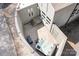 Aerial view of a hot tub at 3249 Ivey Creek Rd, Maiden, NC 28650