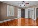 Bedroom with closet and sliding doors at 325 Hurley School Rd, Salisbury, NC 28147