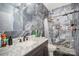 Modern bathroom featuring sleek tile and marble vanity at 3846 Bent Creek Sw Dr # 58, Concord, NC 28027