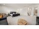 Spacious bedroom boasting neutral carpet and an abundance of space for versatile furniture arrangements at 7130 Irongate Dr, Indian Land, SC 29707