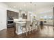 Beautiful kitchen featuring stainless steel appliances, ample counter space, and stylish barstool seating at 7130 Irongate Dr, Indian Land, SC 29707