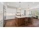 Gourmet kitchen featuring a large island, stainless steel appliances, and custom cabinetry at 722 Clegg Farm Dr, York, SC 29745