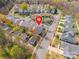 An aerial view of 7554 Coastal Way surrounded by a green neighborhood at 7554 Coastal Way, Huntersville, NC 28078