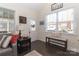 Welcoming foyer with a bench, decorative accents, and natural light at 8518 Christalina Ln, Denver, NC 28037