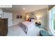 Cozy bedroom features plush carpet, stylish furnishings, and a sunlit window with a great view at 118 Fordingbridge Ln, Mooresville, NC 28115