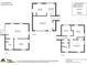 Detailed floor plan showcasing the layout of a multi-level home, with clearly marked rooms and dimensions at 1232 Rosada Dr, Charlotte, NC 28213