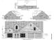 Detailed architectural drawings showcasing all four elevations of the home design at 135 Carters Farm Dr, Statesville, NC 28625