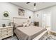 Cozy bedroom with a neutral color scheme, featuring an accent rug and matching bedside tables at 154 Shields Dr, Lincolnton, NC 28092