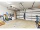Spacious two car garage with overhead door openers, storage and lots of natural light at 154 Shields Dr, Lincolnton, NC 28092