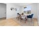 Cozy dining area with natural light, a round table, and seating for four at 233 Conifer Way, Shelby, NC 28150