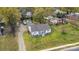 Charming blue home with updated roof and lovely landscaping, nestled amongst mature trees at 2420 Kannapolis Hwy, Concord, NC 28027