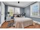 This bedroom boasts bright natural light and is well-sized at 2420 Kannapolis Hwy, Concord, NC 28027