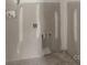 This is a laundry room featuring bare drywall and plumbing for a washer and dryer at 2508 Rock Dam Rd, Lincolnton, NC 28092