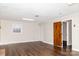 Spacious living room featuring a window and laminate wood floors at 2650 31St Street Ne Ct, Hickory, NC 28601