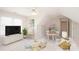 Bright bonus room featuring a ceiling fan, neutral walls, and space for various activities and relaxation at 3071 Ancestry Cir, Matthews, NC 28104