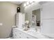 Elegant bathroom with double vanity, marble countertops, and modern fixtures at 361 Nance Rd, Stanfield, NC 28163