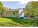 Home exterior features siding and stairs leading up to the door at 4445 Pioneer Dr, Hickory, NC 28601